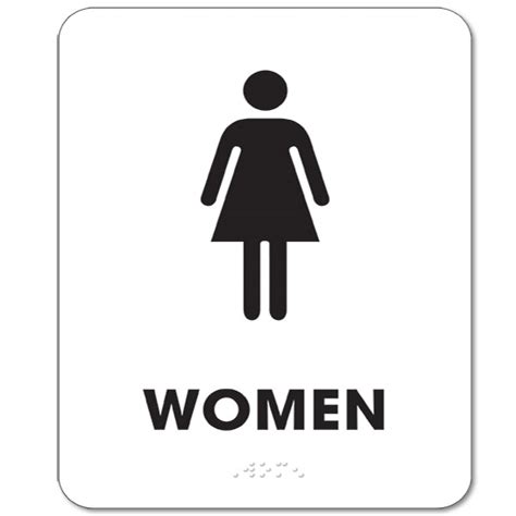 Women S Restroom Sign - ClipArt Best