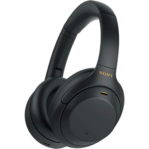 Sony WH-1000XM4 Active Noise Cancelling Wireless Headphones - Black