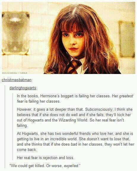 Hermione Granger's Boggart | Harry potter feels, Harry potter funny, Harry potter obsession