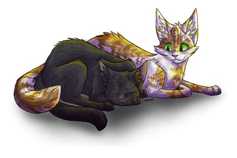 Hollyleaf 'n' Fallen Leaves by Finchwing on DeviantArt