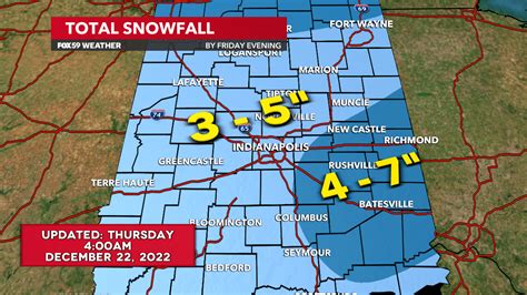 Indiana snow storm coming, winter storm warning - Indiana News