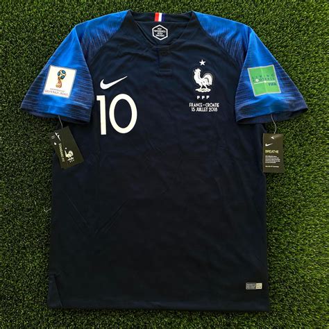 France 2018 Mbappe Jersey World Cup 2 star France Jersey Nike | Etsy