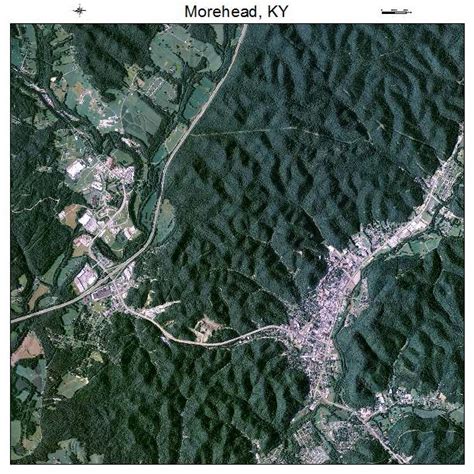 Aerial Photography Map of Morehead, KY Kentucky