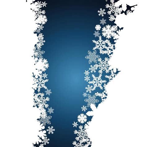 Christmas border, snowflake design background. 15864882 Vector Art at ...