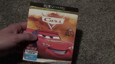 Disney/Pixar's Cars 4K Ultra HD Blu-Ray Unboxing - YouTube