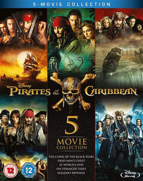 Pirates of the Caribbean 1-5 (Blu-ray) [2017] IMPORT, REGION FREE: Amazon.in: Movies & TV Shows