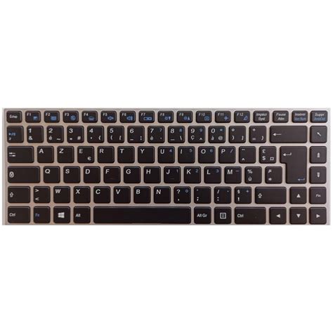 Clavier AZERTY Français pour clevo N130 - Ekimia