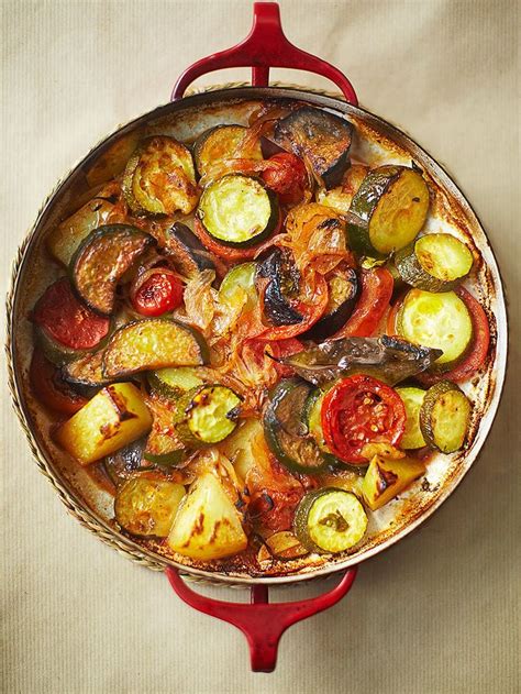 Vegetable bake recipe | Jamie Oliver vegan recipes