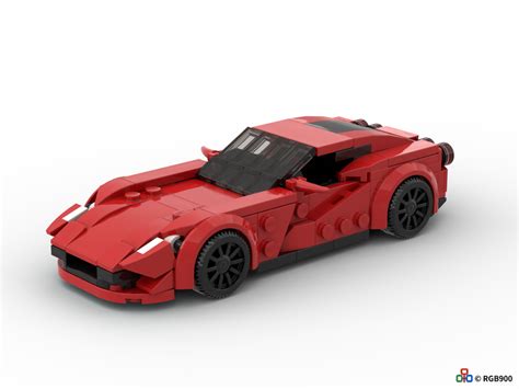 LEGO MOC Ferrari 812 by RGB900 | Rebrickable - Build with LEGO