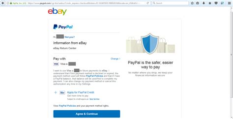 Can't pay for a return shipping label using my Pay... - PayPal Community