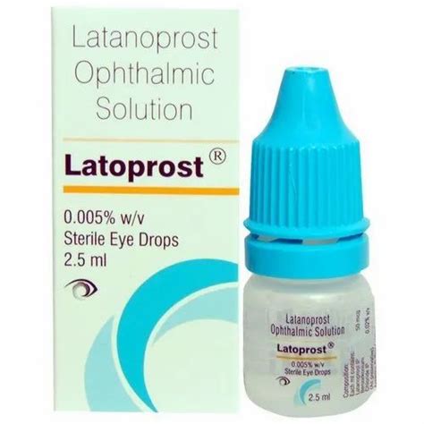 Latoprost Ointment Latanoprost Ophthalmic Eye Drop, Packaging Size: 2.5 ...