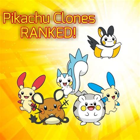 Pikachu Clones Ranked! | Pokémon Amino