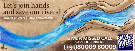 Raghu's column!: I Support ‘Rally for Rivers’ Campaign.