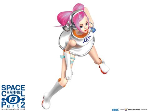 Space Channel 5: Part 2 (2002) promotional art - MobyGames