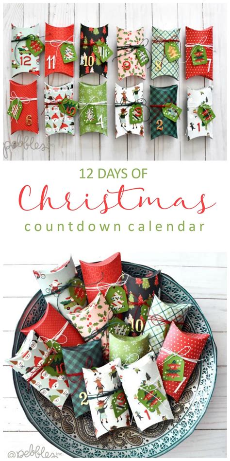 12 Days of Christmas Paper Countdown Calendar DIY