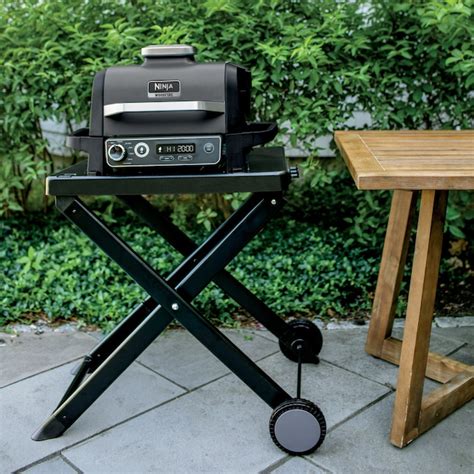 Ninja Black Aluminum Folding Grill Stand in the Grill Carts & Grill Stands department at Lowes.com