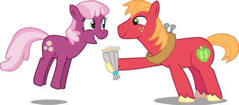 Cheerilee and Big Macintosh by Mighty355 on DeviantArt