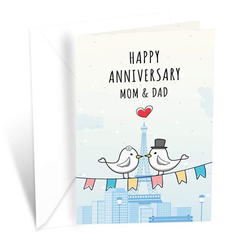 Anniversary Cards For Parents