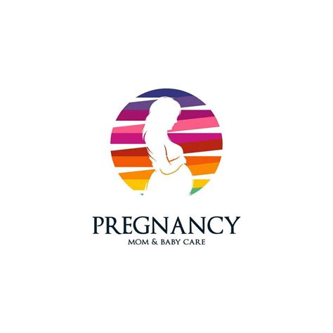 Pregnancy Logo Design Template Inspiration 32043680 Vector Art at Vecteezy