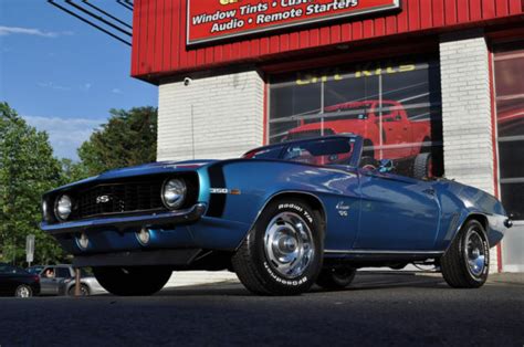 1969 Chevrolet Camaro SS Convertible Original Lemans Blue MUST SELL! NO ...