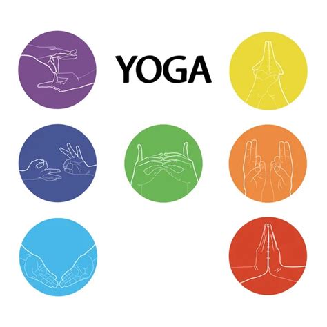 Hand in yoga mudra. Vector illustration. Yogic hand gesture. — Stock Vector © artemvorotnik ...