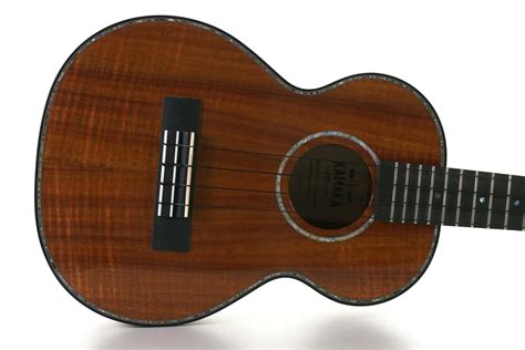 Kamaka HF-3 D2 Deluxe Tenor Ukulele Curly Hawaiian Koa "ANGELICA"