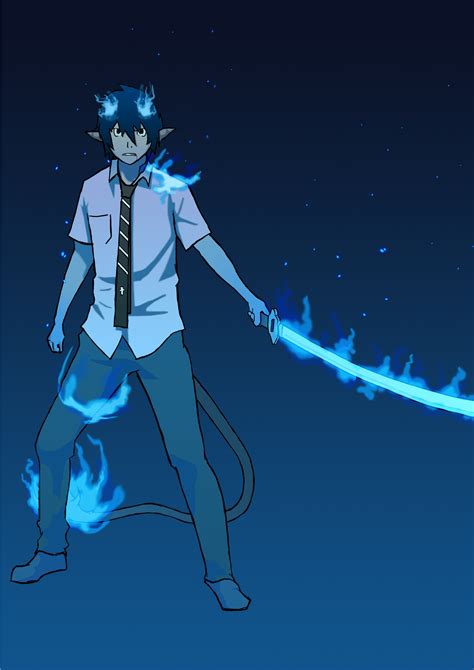 Ao No Exorcist (Blue Exorcist) - Rin okumura by T0MN0MN0M on DeviantArt