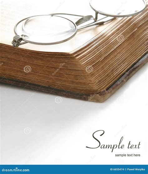 Reading Objects stock photo. Image of education, specs - 6655474