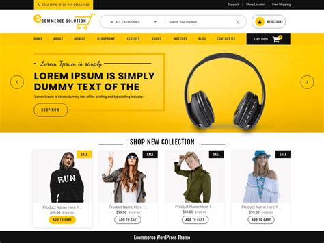 Ecommerce Solution – WordPress theme | WordPress.org