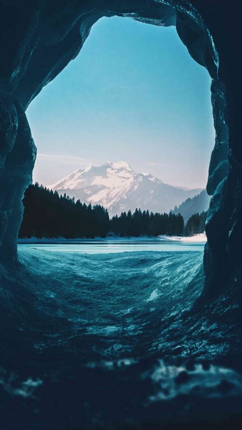 Mountain Glacier Ice Nature iPhone Wallpaper | Nature photography, Forest photos, Nature iphone ...