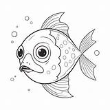 Free Coloring Pages Of Fish sketch template