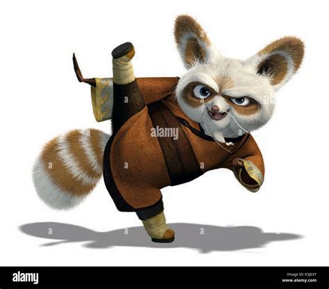 KUNG FU PANDA DUSTIN HOFFMAN voices Master Shifu KUNG FU PANDA Date: 2008 Stock Photo - Alamy