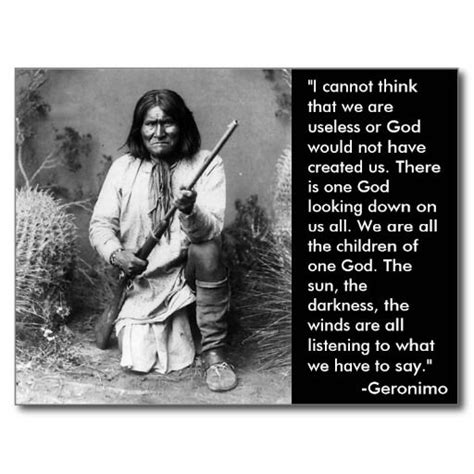 Geronimo quote... | Warrior quotes, Native american proverb, Native american proverbs