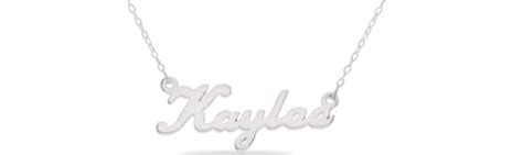 Zales | Personalized Name Necklaces as low as $18.85 - Shipped!