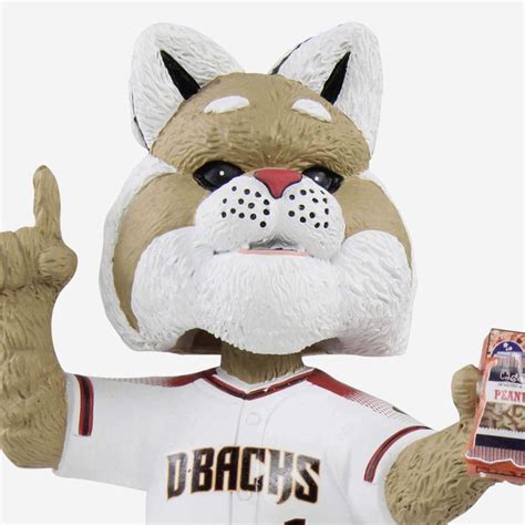 D Baxter The Bobcat Arizona Diamondbacks Opening Day Mascot Bobblehead