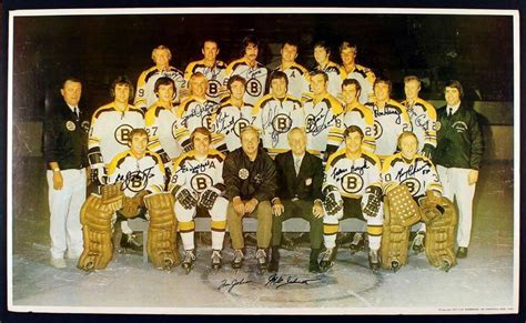 Andy Parsons Buzz: Boston Bruins Roster 1970