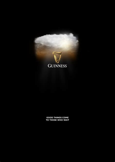 Print ad: Guinness: clouds