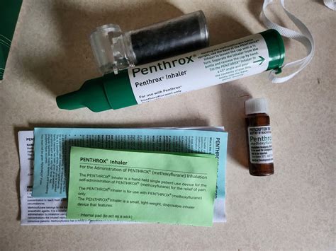 Penthrox / Methoxyflurane inhaler : r/ObscureDrugs