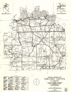 Lowndes County Alabama Map - The Civil Rights Narratives