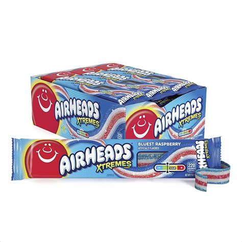 Airheads Extreme Sour Belt Blue Raspberry | Funtastic Novelties, Inc.