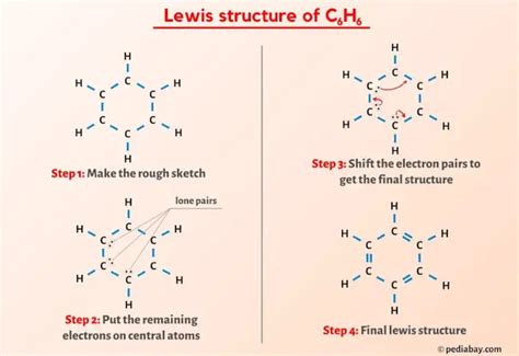 C6H6 (Benzene) Lewis Structure in 4 Steps (With Images)