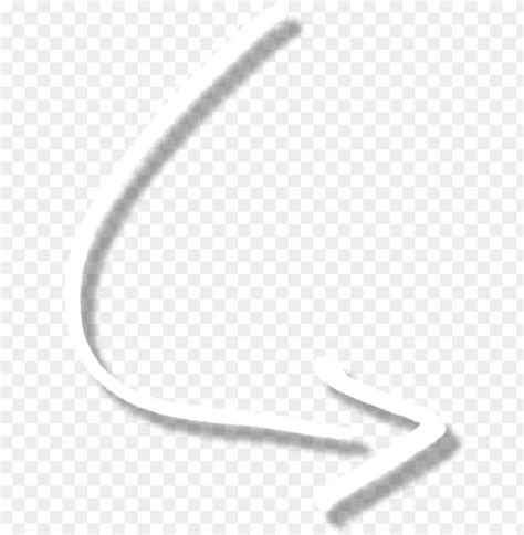 a white curved arrow on a transparent background png, clipping for use ...