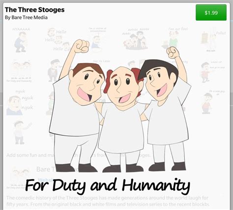 Nyuk, nyuk, nyuk! The Three Stooges BBM stickers now available | CrackBerry