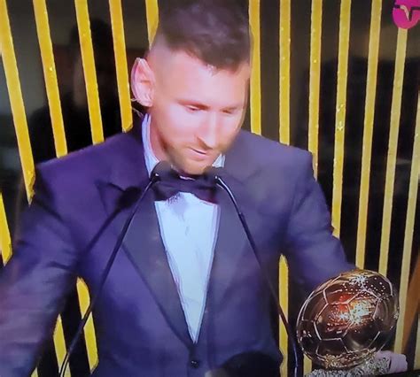 LIONEL MESSI - BALLON D'OR 2023! : r/ArgentinaBenderStyle