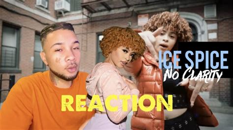 CAN SHE RAP?? ICE SPICE NO CLARITY REACTION - YouTube