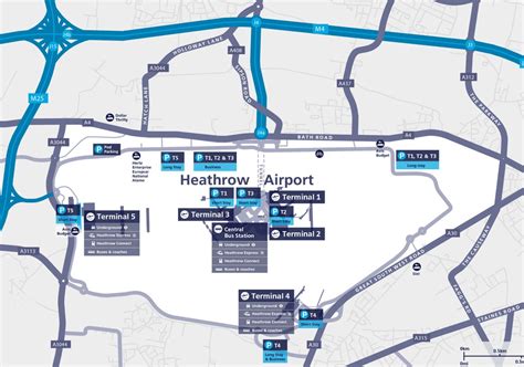 Map Of London With Heathrow Airport - When Do We Spring Forward In 2024