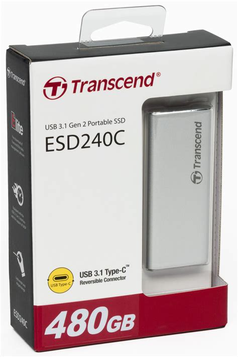 Transcend ESD240C 480GB SSD Portable SSD Price in Pakistan