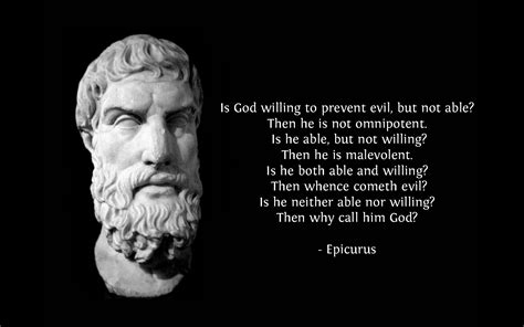 Epicurus Quote HD Wallpaper: Religious Debate