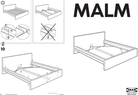 Ikea Skorva Queen Bed Frame Instructions - Hanaposy