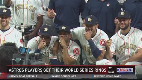 Astros receive their well-deserved World Series rings in pregame ...